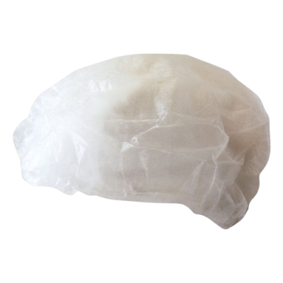 Bouffant Caps Med White