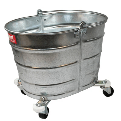 Impact Oval Galvanized Steel Bucket