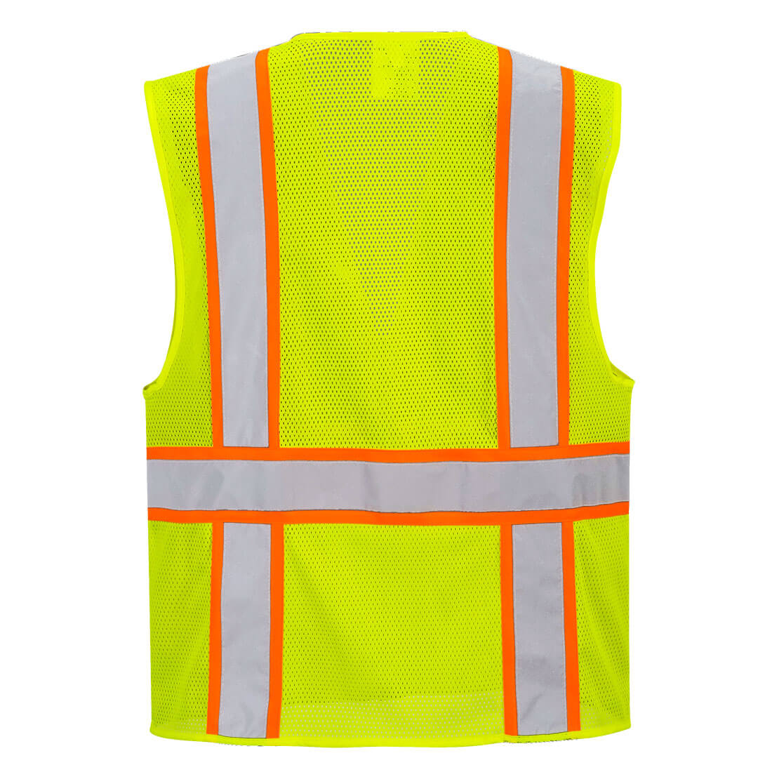 Hi-Vis Mesh Executive Vest Yellow - Image 2