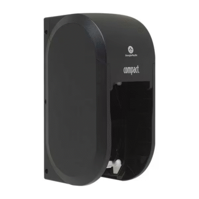 Vertical 2-Roll Toilet Paper Dispenser