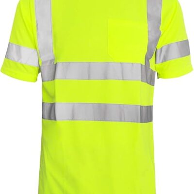 Hi-Vis ANSI Class 3 Viz-Dri Short Sleeve Safety T-Shirt