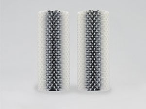 White Standard Carpet Brushes