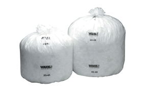 KLEENLINE 30X37 1.5 MIL WHITE FLAT PACK LINER -TC-700430