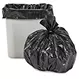 Industrial Trash Liners - 6-7 Gallon, 1.2 Mil, Black 24"x 23" -TC-S-15534