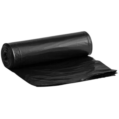 33 Gallon 2 Mil 33" x 39" Low-Density Heavy-Duty Black Can Liner / Trash Bag - 100/Case -TC-5013339HVY